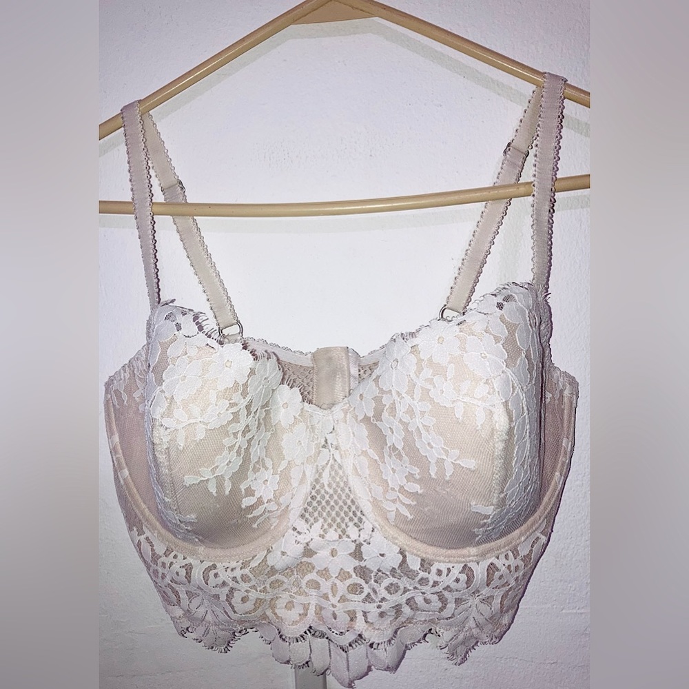 NWOT Bridal Ivory Victoria Secret Dream Angels 34DD